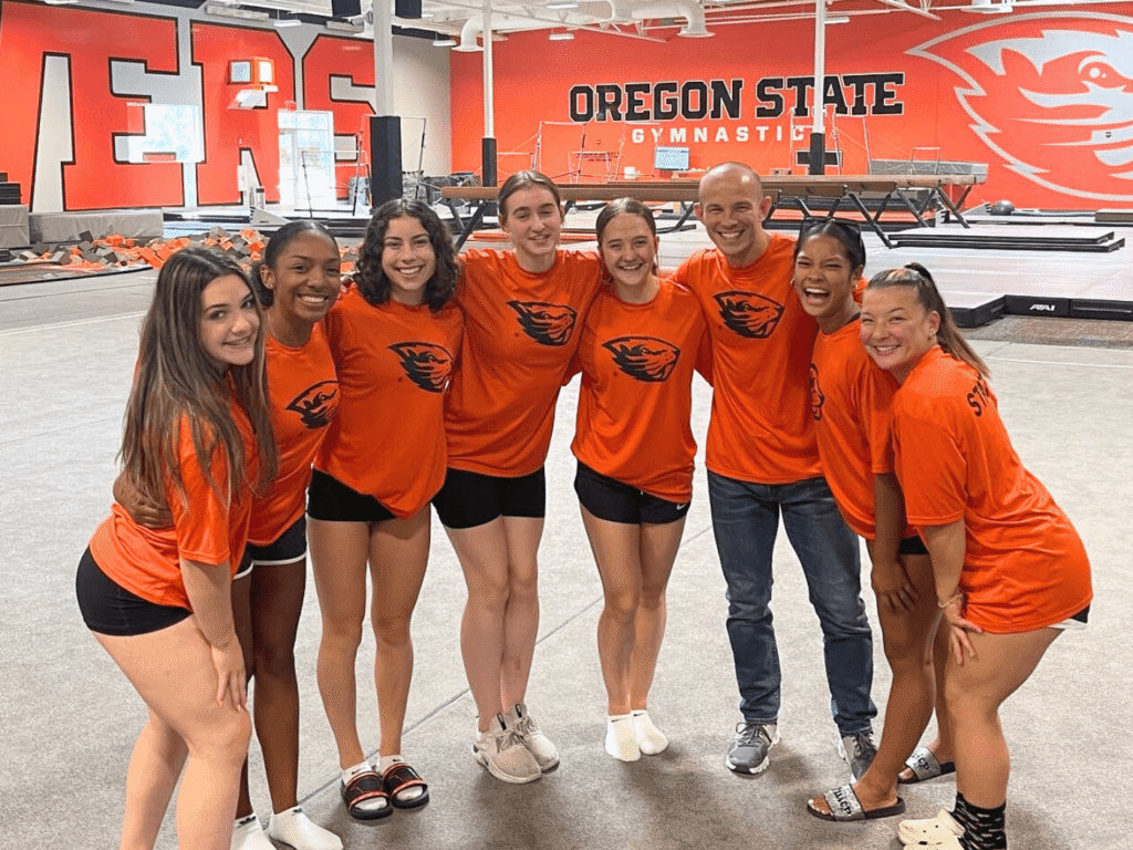 Oregon State Gymnastics and Ryan Romano
