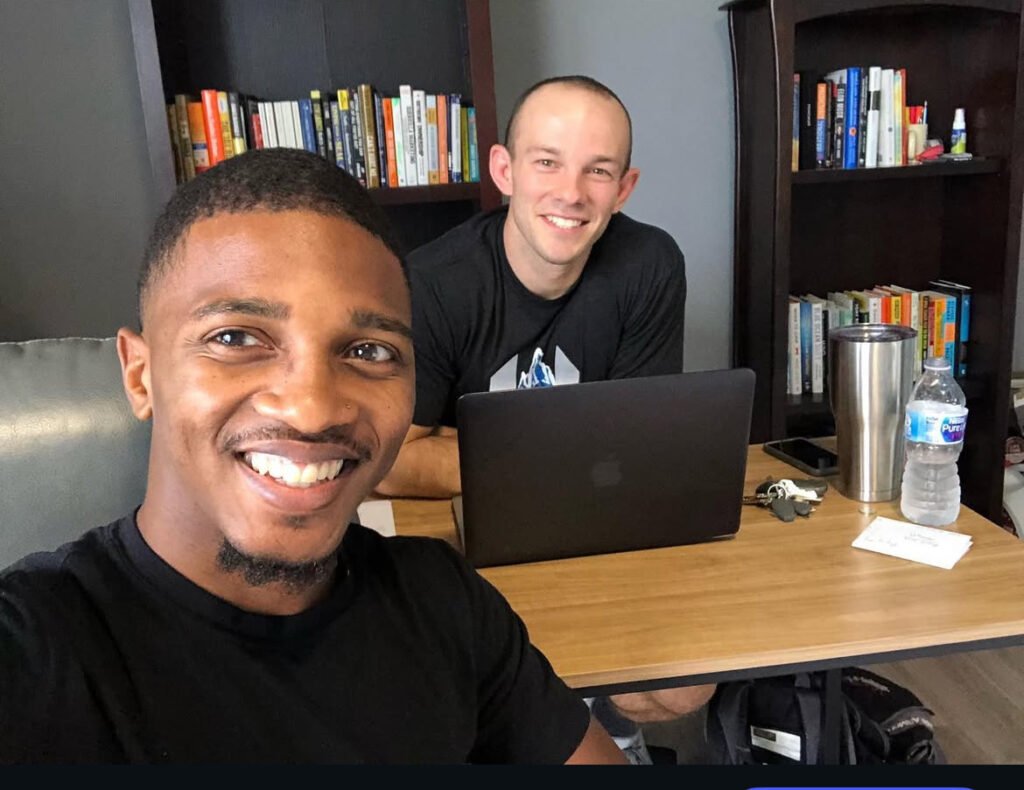 Founders of Gymnastics Plus Ryan Romano and Johnathan Pope